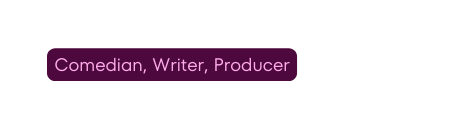 Comedian Writer Producer